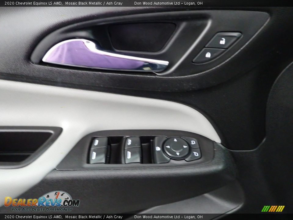 2020 Chevrolet Equinox LS AWD Mosaic Black Metallic / Ash Gray Photo #12