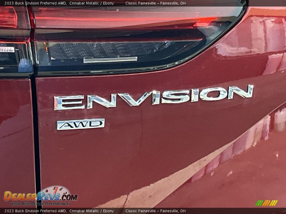 2023 Buick Envision Preferred AWD Cinnabar Metallic / Ebony Photo #29