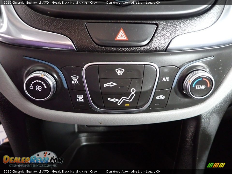 2020 Chevrolet Equinox LS AWD Mosaic Black Metallic / Ash Gray Photo #19