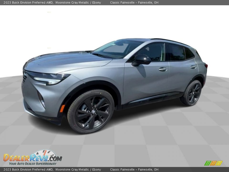 2023 Buick Envision Preferred AWD Moonstone Gray Metallic / Ebony Photo #4