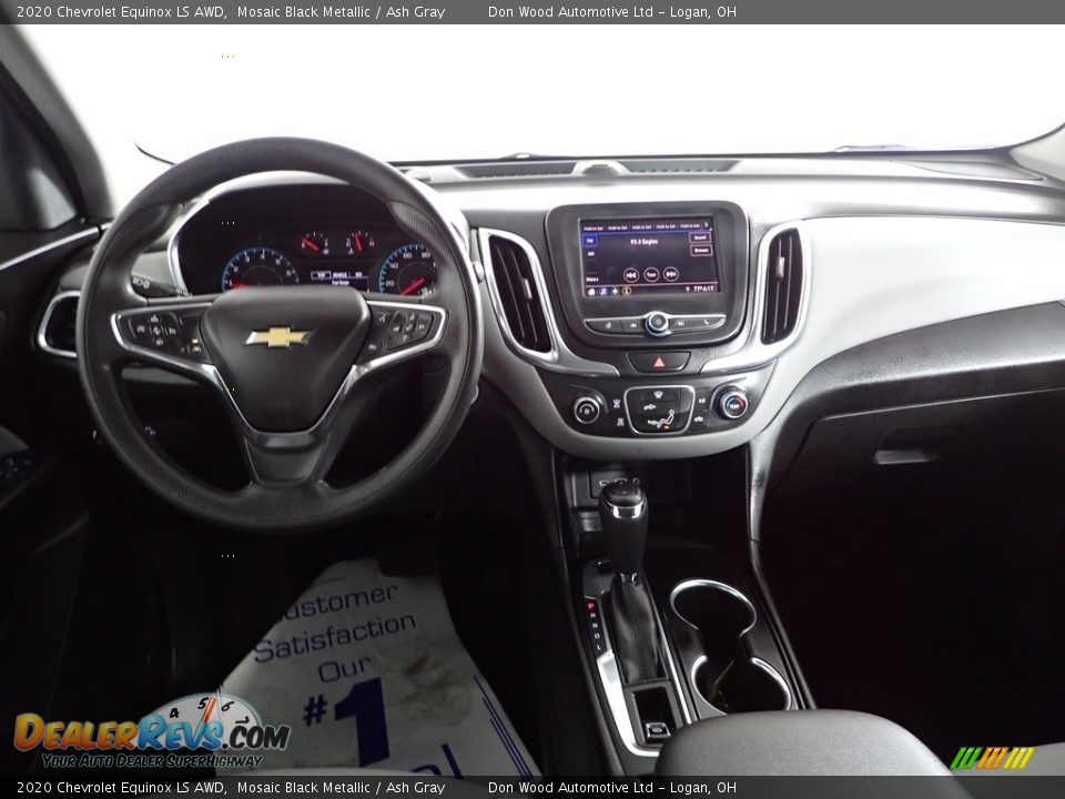 2020 Chevrolet Equinox LS AWD Mosaic Black Metallic / Ash Gray Photo #24