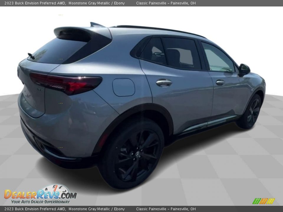 2023 Buick Envision Preferred AWD Moonstone Gray Metallic / Ebony Photo #8