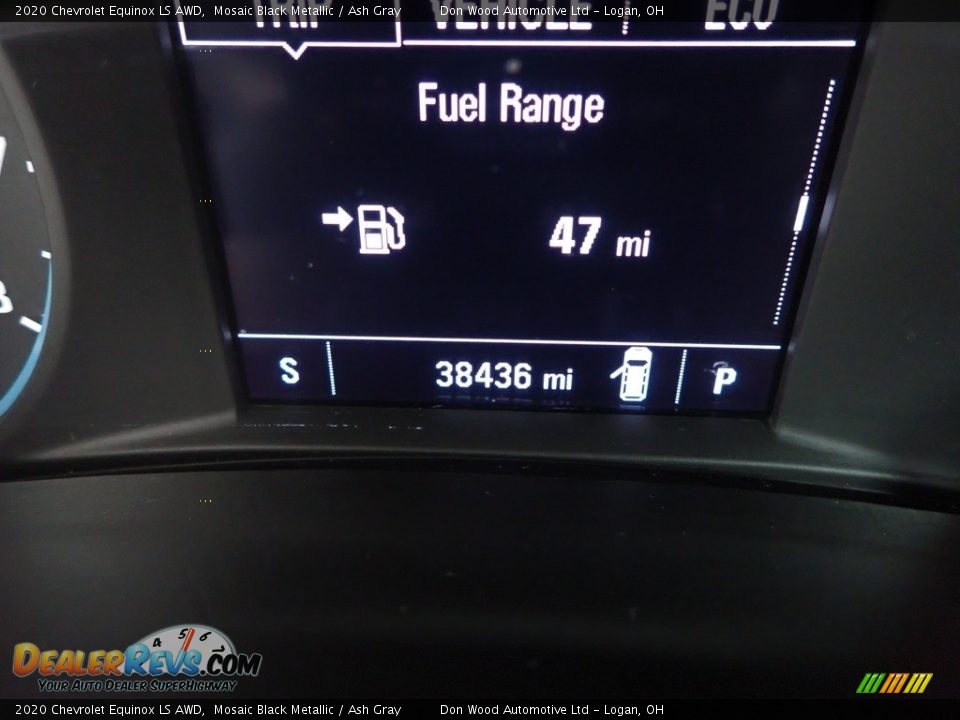 2020 Chevrolet Equinox LS AWD Mosaic Black Metallic / Ash Gray Photo #30