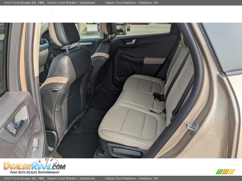 2020 Ford Escape SEL 4WD Desert Gold Metallic / Sandstone Photo #17