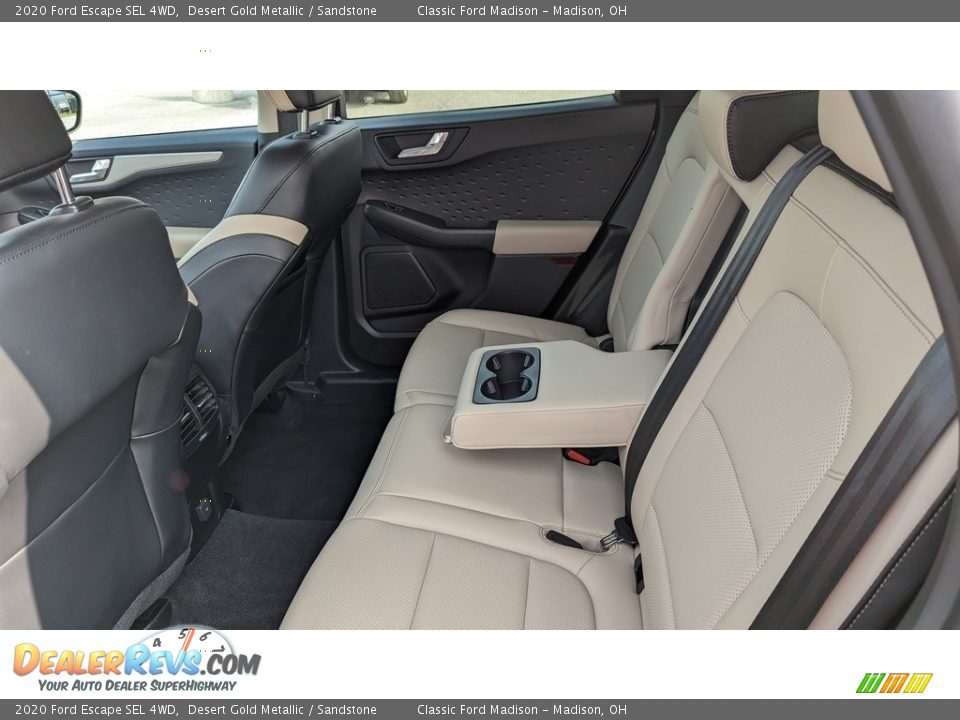 2020 Ford Escape SEL 4WD Desert Gold Metallic / Sandstone Photo #18