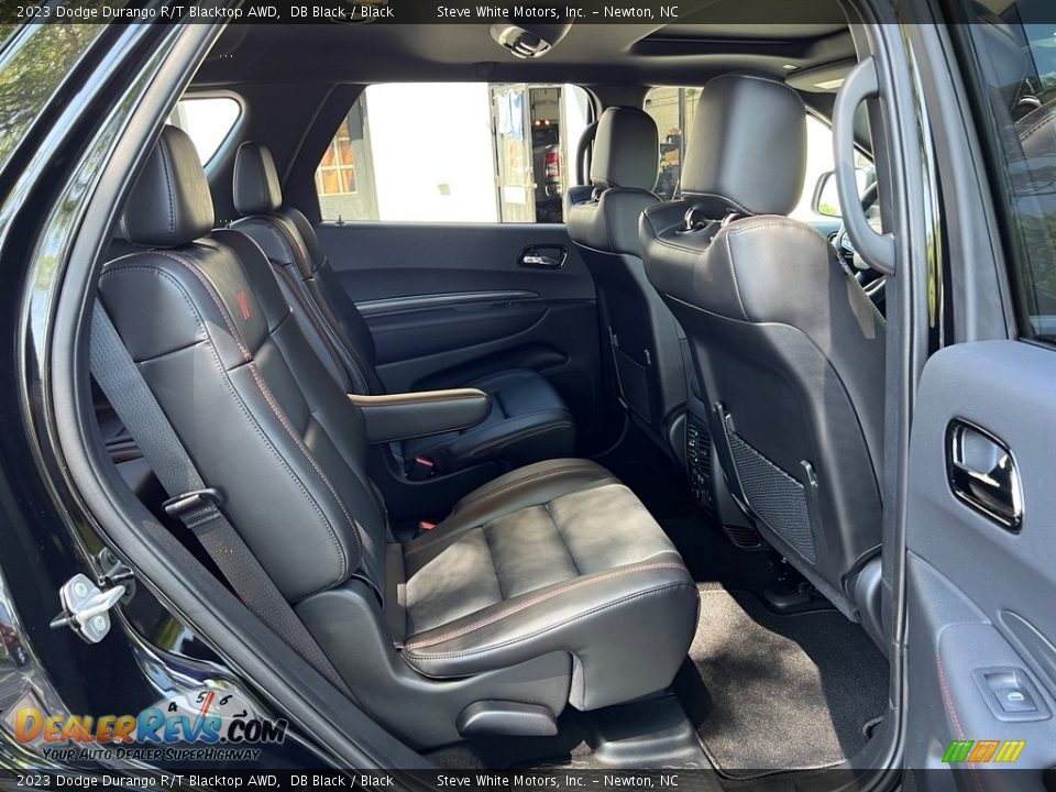 Rear Seat of 2023 Dodge Durango R/T Blacktop AWD Photo #18
