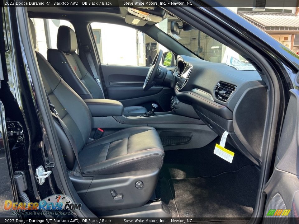 Front Seat of 2023 Dodge Durango R/T Blacktop AWD Photo #19