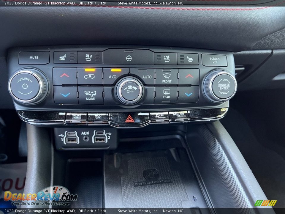 Controls of 2023 Dodge Durango R/T Blacktop AWD Photo #26