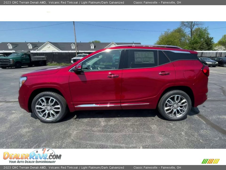 2023 GMC Terrain Denali AWD Volcanic Red Tintcoat / Light Platinum/Dark Galvanized Photo #5