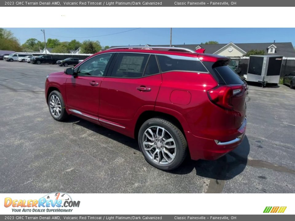 2023 GMC Terrain Denali AWD Volcanic Red Tintcoat / Light Platinum/Dark Galvanized Photo #6