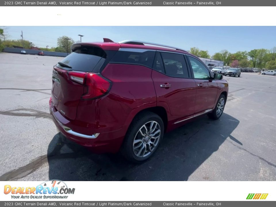 2023 GMC Terrain Denali AWD Volcanic Red Tintcoat / Light Platinum/Dark Galvanized Photo #8