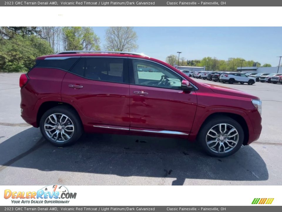 2023 GMC Terrain Denali AWD Volcanic Red Tintcoat / Light Platinum/Dark Galvanized Photo #9