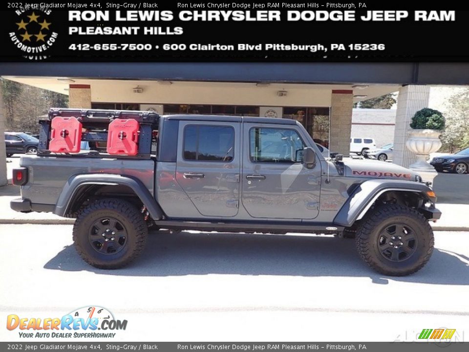 2022 Jeep Gladiator Mojave 4x4 Sting-Gray / Black Photo #1