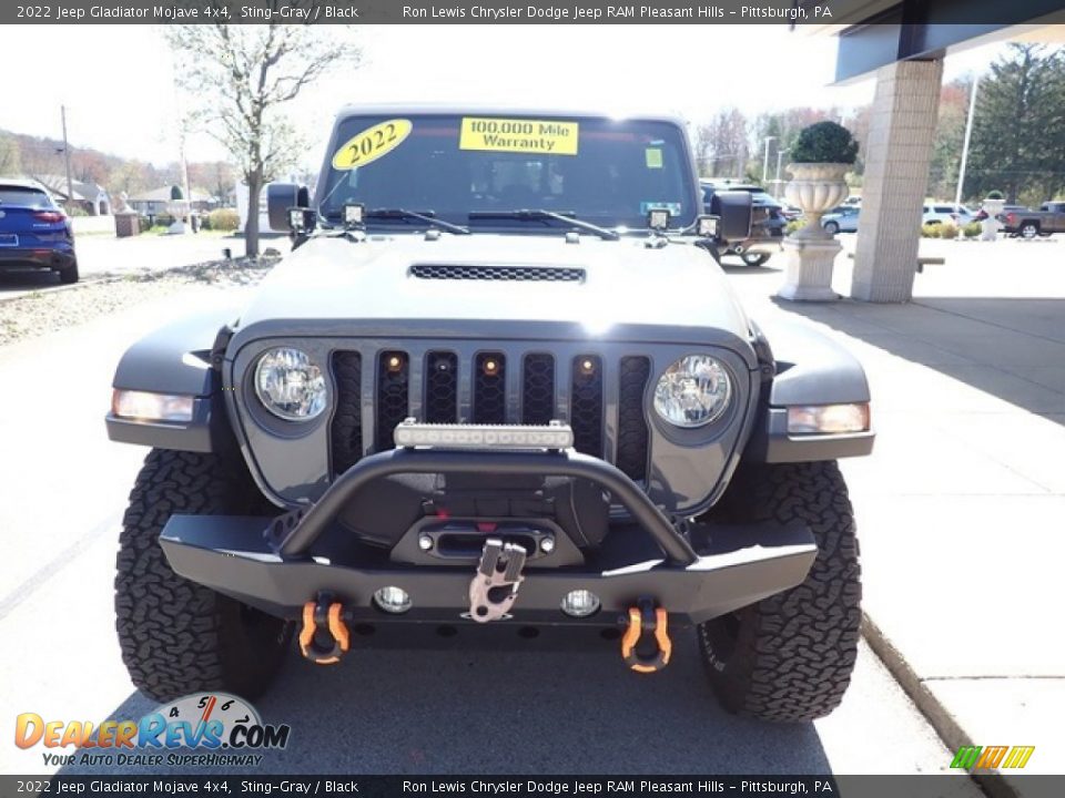 2022 Jeep Gladiator Mojave 4x4 Sting-Gray / Black Photo #3