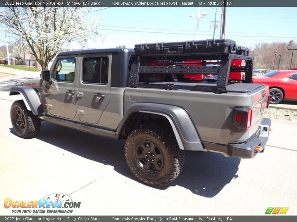 2022 Jeep Gladiator Mojave 4x4 Sting-Gray / Black Photo #6