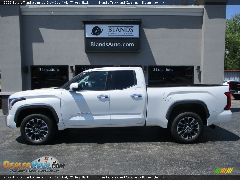 2022 Toyota Tundra Limited Crew Cab 4x4 White / Black Photo #1