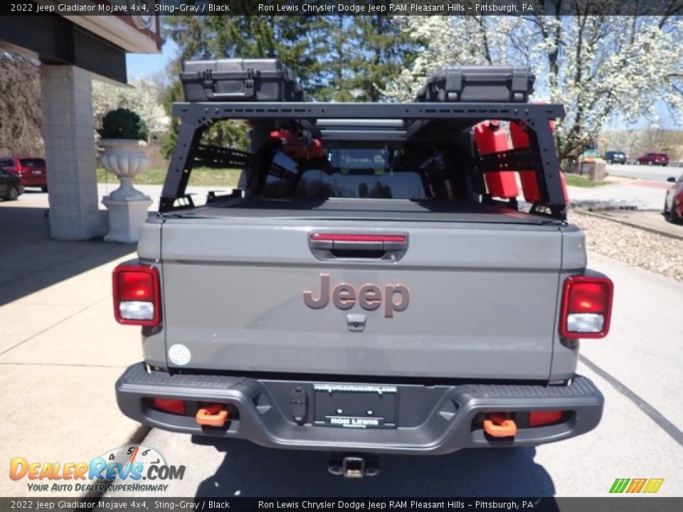 2022 Jeep Gladiator Mojave 4x4 Sting-Gray / Black Photo #7