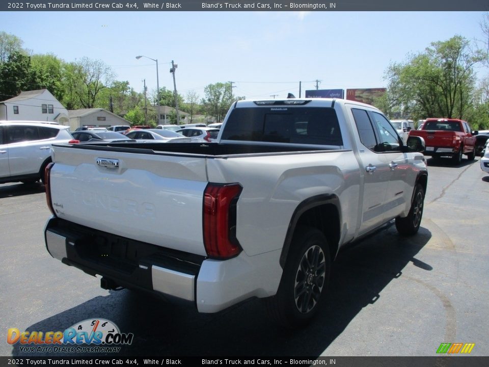 2022 Toyota Tundra Limited Crew Cab 4x4 White / Black Photo #4