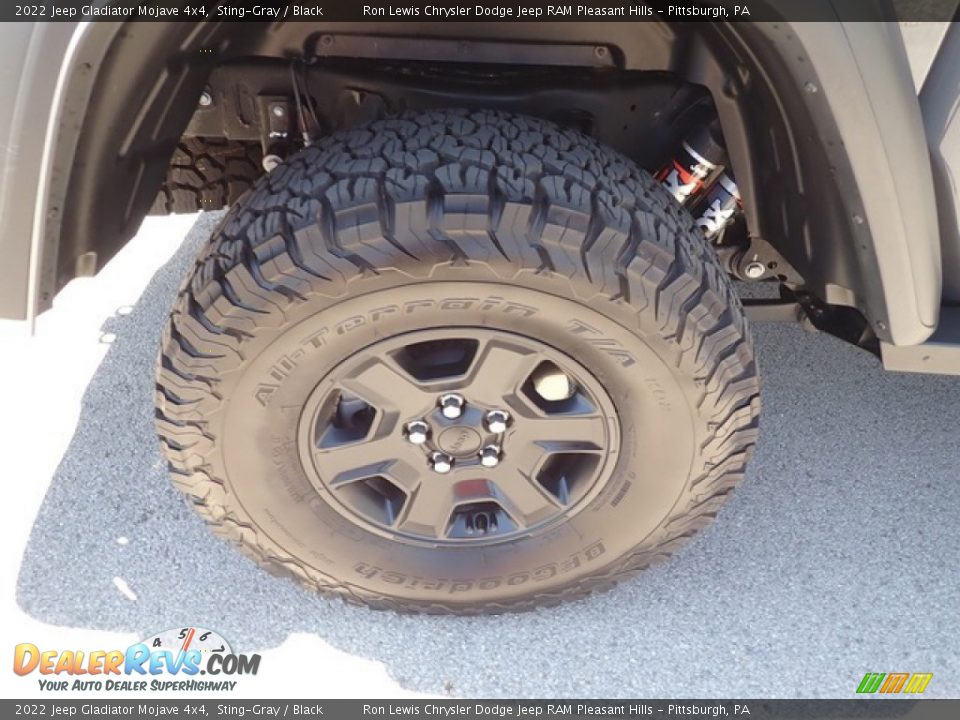 2022 Jeep Gladiator Mojave 4x4 Sting-Gray / Black Photo #9