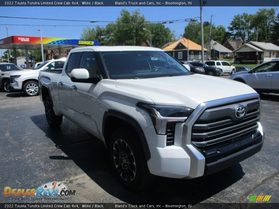 2022 Toyota Tundra Limited Crew Cab 4x4 White / Black Photo #5