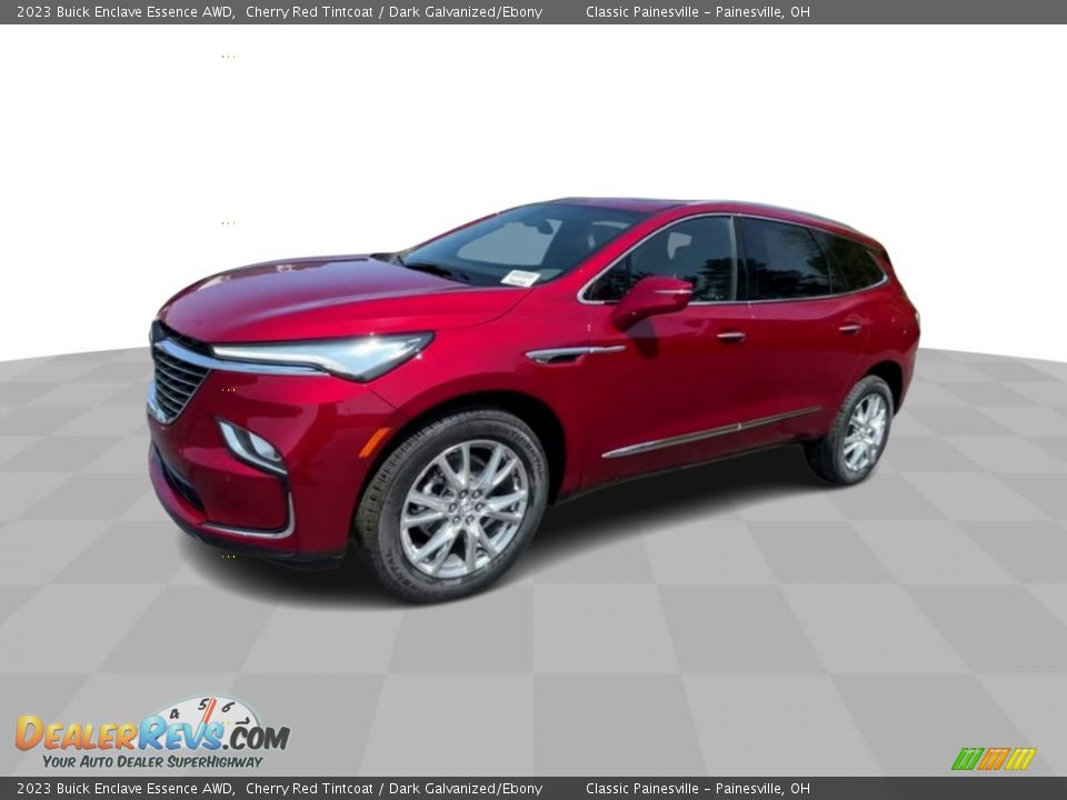 2023 Buick Enclave Essence AWD Cherry Red Tintcoat / Dark Galvanized/Ebony Photo #4