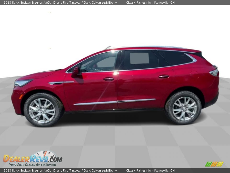 2023 Buick Enclave Essence AWD Cherry Red Tintcoat / Dark Galvanized/Ebony Photo #5