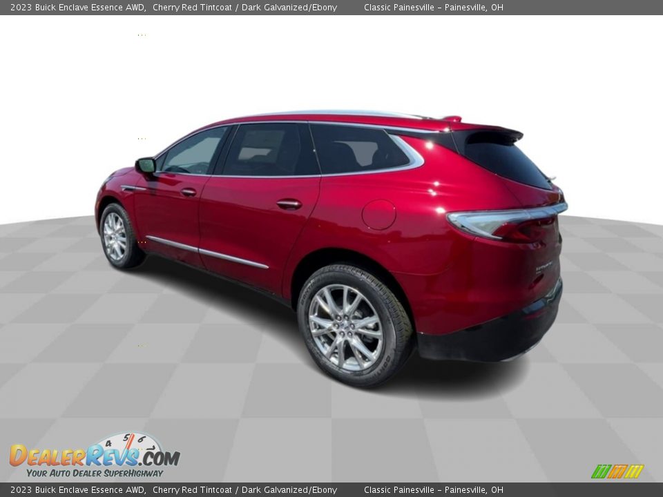 2023 Buick Enclave Essence AWD Cherry Red Tintcoat / Dark Galvanized/Ebony Photo #6