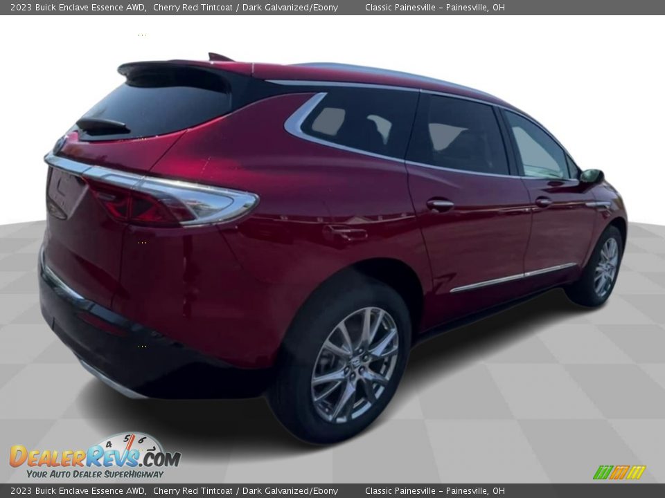 2023 Buick Enclave Essence AWD Cherry Red Tintcoat / Dark Galvanized/Ebony Photo #8