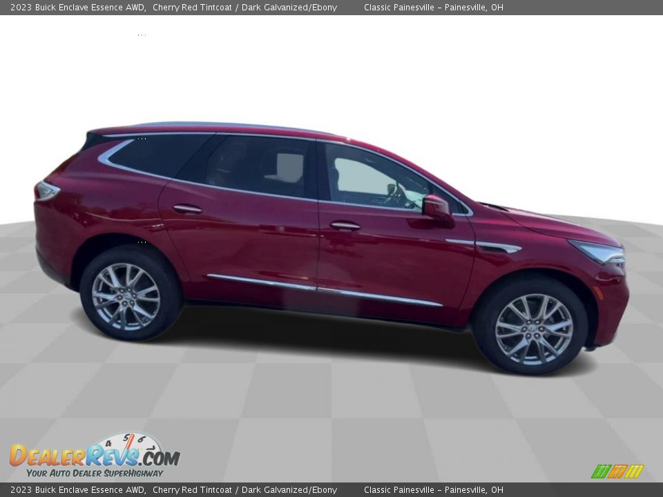 2023 Buick Enclave Essence AWD Cherry Red Tintcoat / Dark Galvanized/Ebony Photo #9