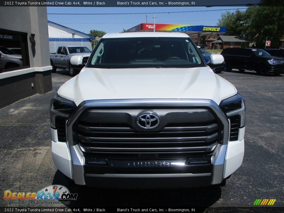 2022 Toyota Tundra Limited Crew Cab 4x4 White / Black Photo #26