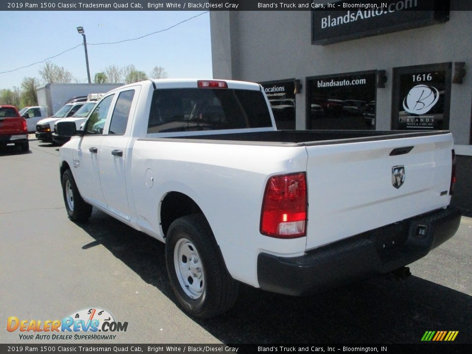 2019 Ram 1500 Classic Tradesman Quad Cab Bright White / Black/Diesel Gray Photo #3