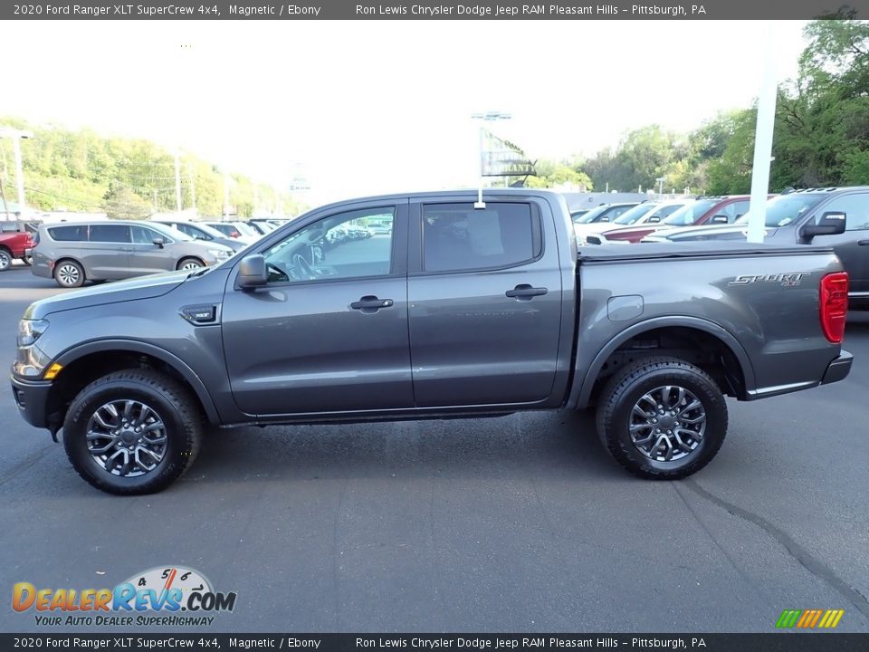 Magnetic 2020 Ford Ranger XLT SuperCrew 4x4 Photo #2