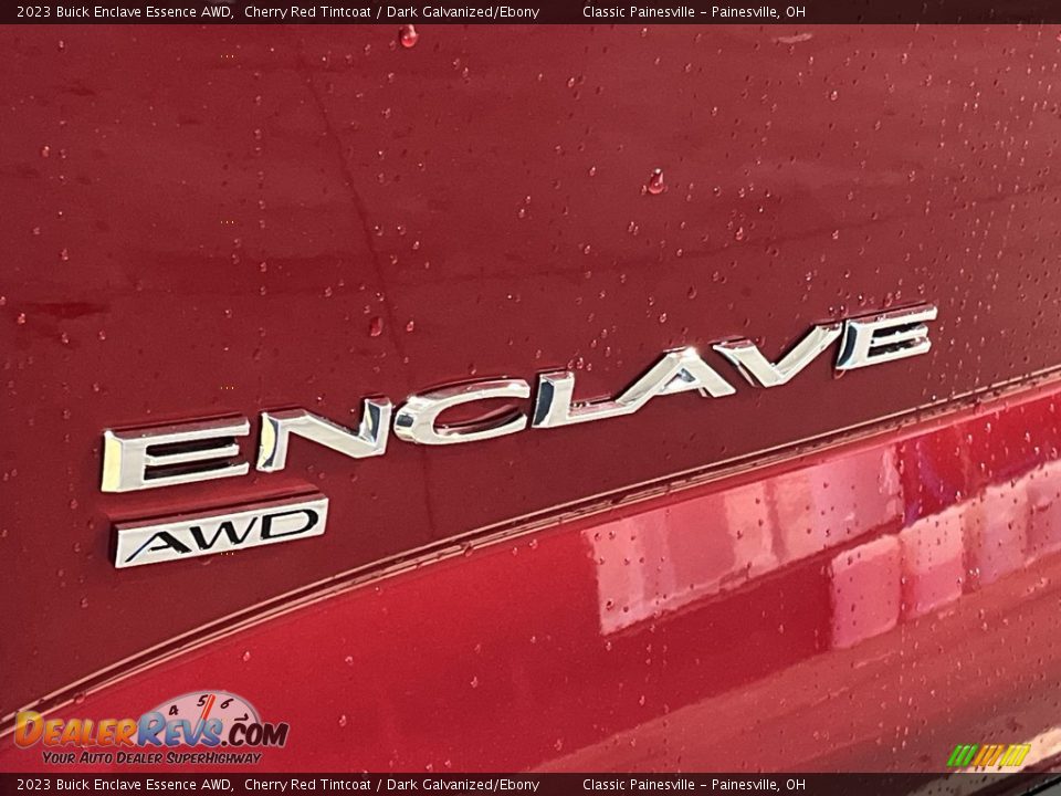 2023 Buick Enclave Essence AWD Cherry Red Tintcoat / Dark Galvanized/Ebony Photo #31