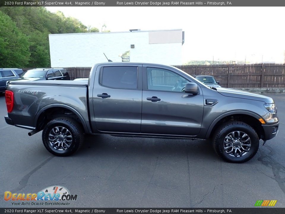 2020 Ford Ranger XLT SuperCrew 4x4 Magnetic / Ebony Photo #8