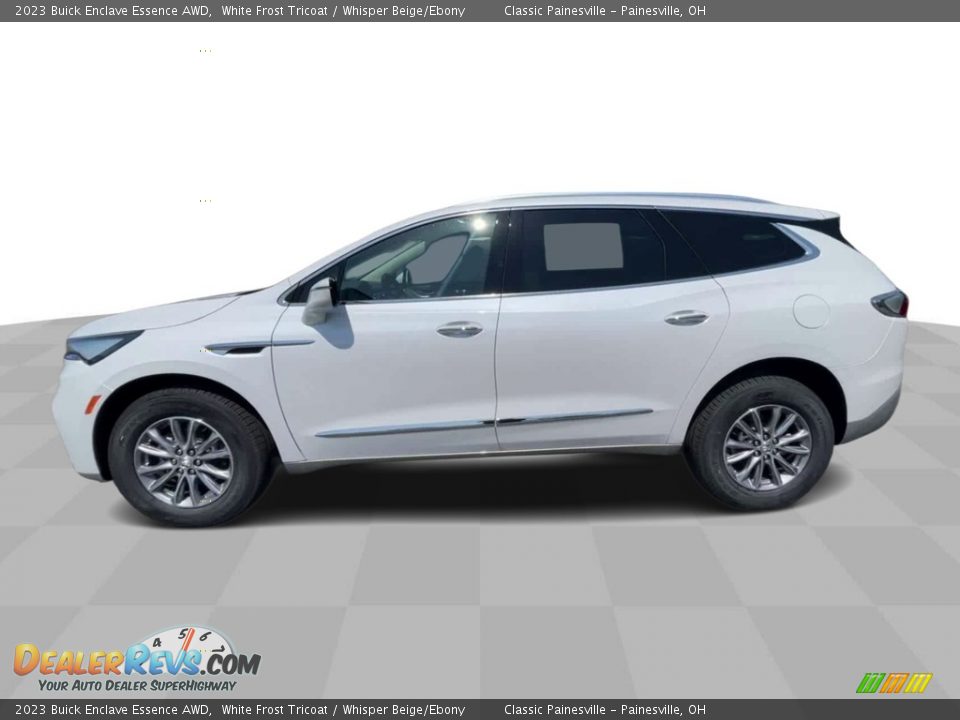 2023 Buick Enclave Essence AWD White Frost Tricoat / Whisper Beige/Ebony Photo #5