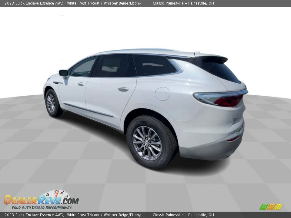 2023 Buick Enclave Essence AWD White Frost Tricoat / Whisper Beige/Ebony Photo #6