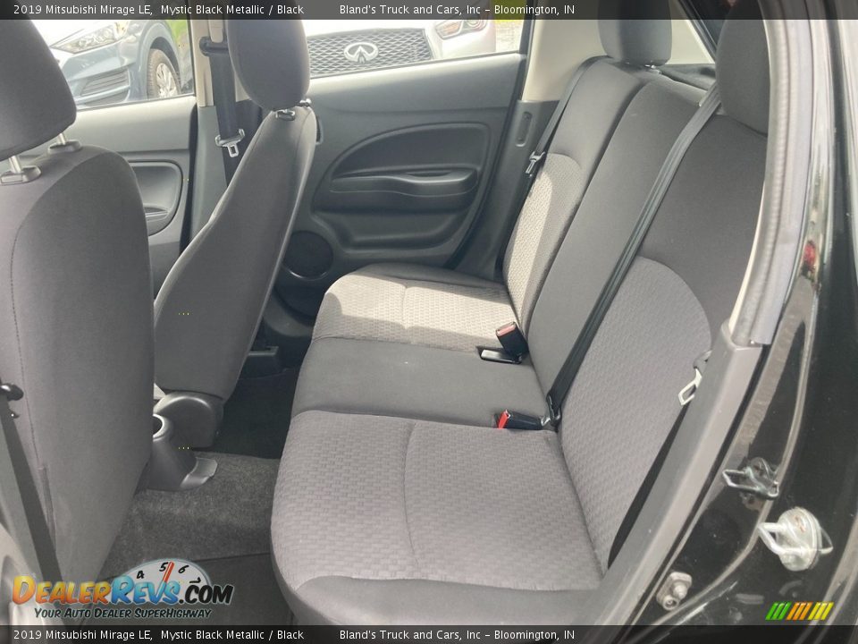 Rear Seat of 2019 Mitsubishi Mirage LE Photo #15