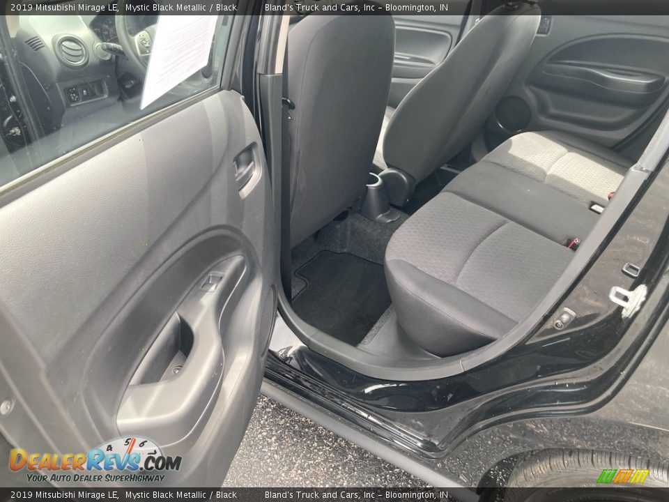 Rear Seat of 2019 Mitsubishi Mirage LE Photo #16