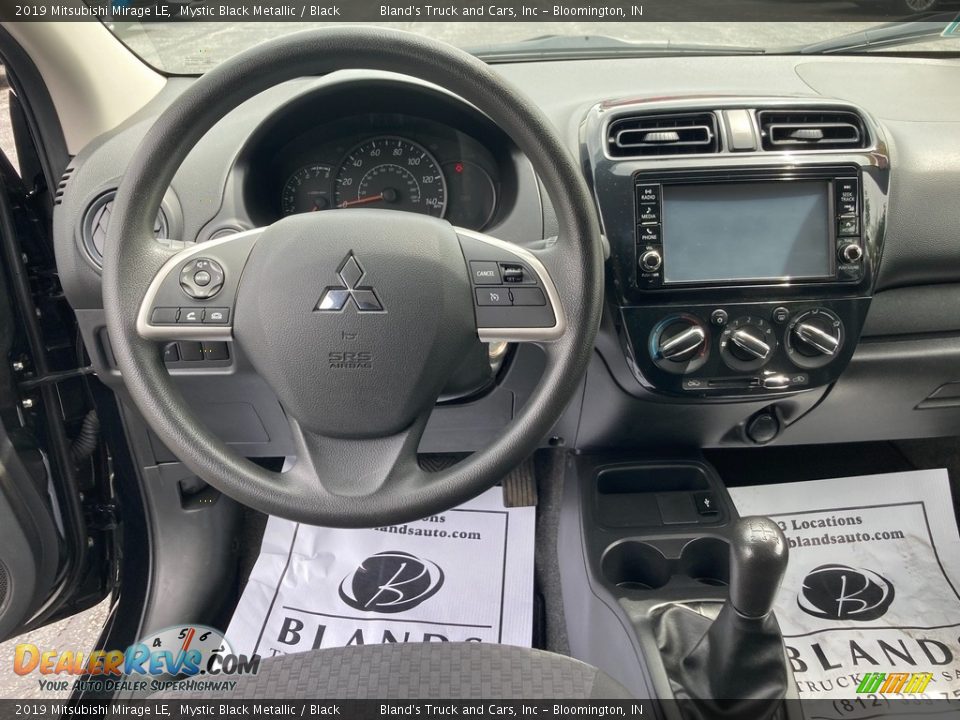 Dashboard of 2019 Mitsubishi Mirage LE Photo #18