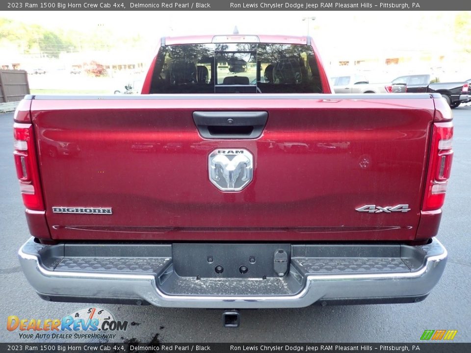 2023 Ram 1500 Big Horn Crew Cab 4x4 Delmonico Red Pearl / Black Photo #4