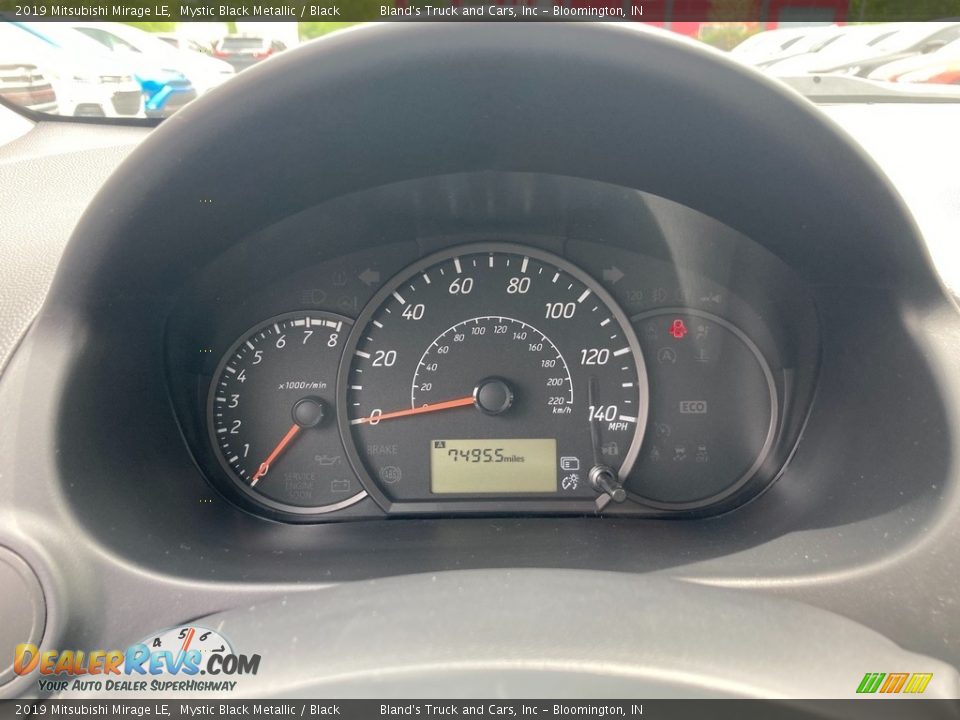 2019 Mitsubishi Mirage LE Gauges Photo #20