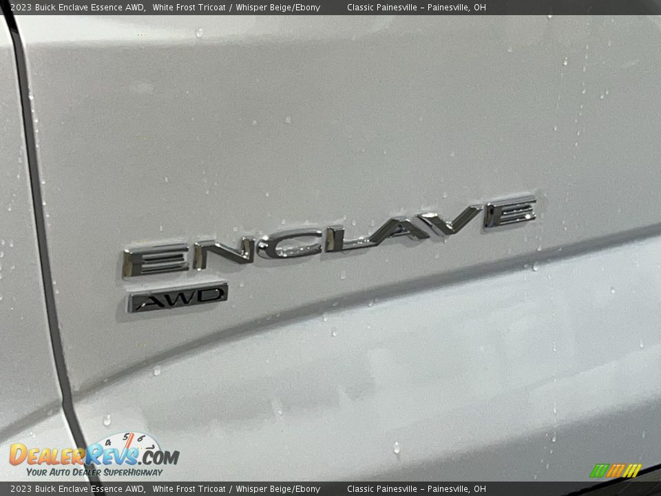 2023 Buick Enclave Essence AWD White Frost Tricoat / Whisper Beige/Ebony Photo #30