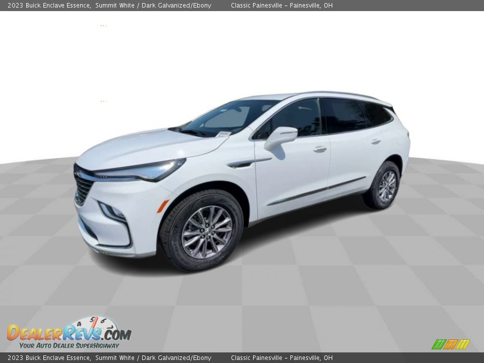 2023 Buick Enclave Essence Summit White / Dark Galvanized/Ebony Photo #4