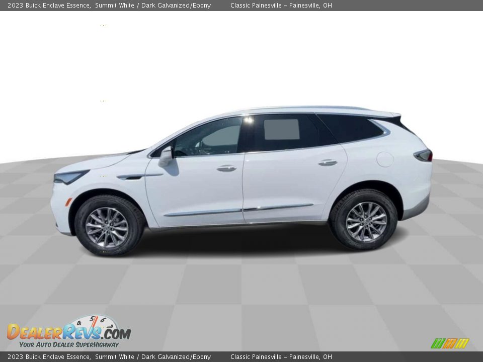 2023 Buick Enclave Essence Summit White / Dark Galvanized/Ebony Photo #5