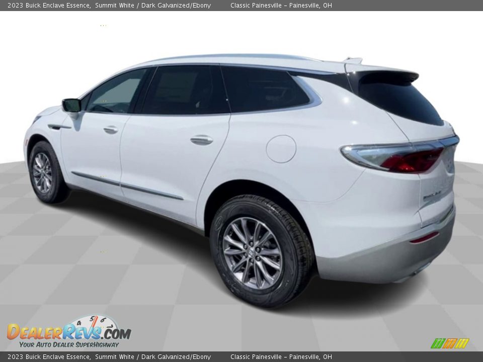 2023 Buick Enclave Essence Summit White / Dark Galvanized/Ebony Photo #6