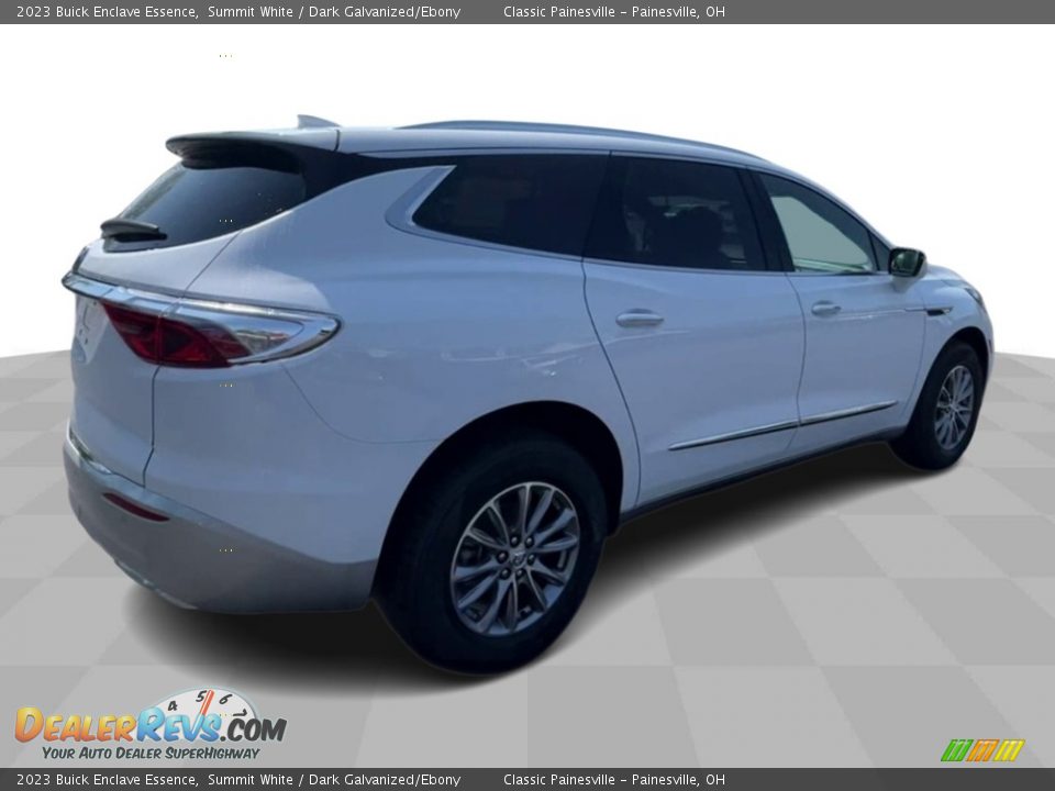 2023 Buick Enclave Essence Summit White / Dark Galvanized/Ebony Photo #8