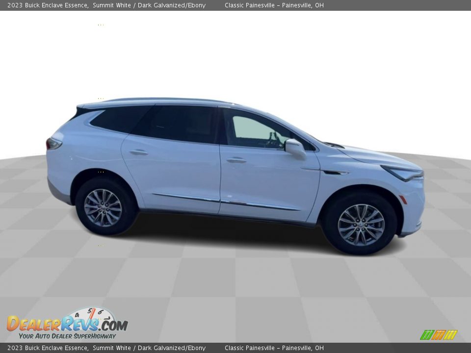 2023 Buick Enclave Essence Summit White / Dark Galvanized/Ebony Photo #9