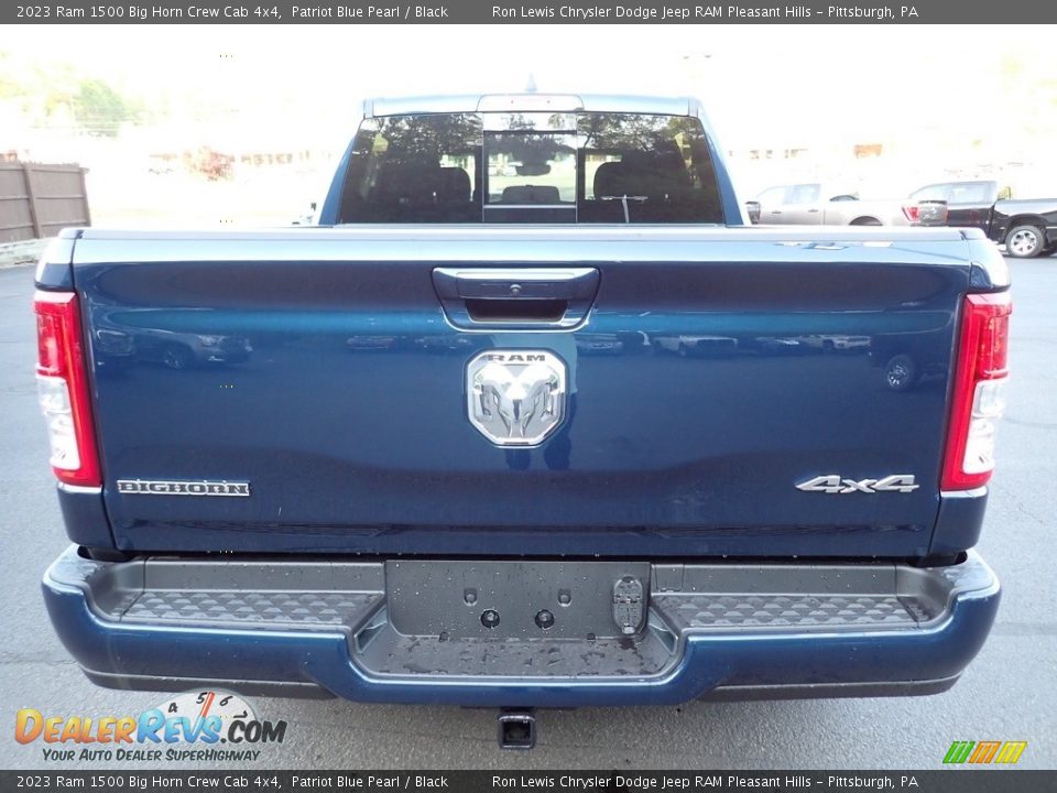 2023 Ram 1500 Big Horn Crew Cab 4x4 Patriot Blue Pearl / Black Photo #4