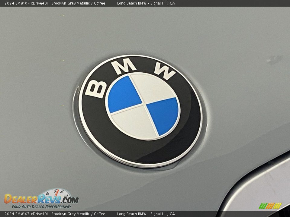 2024 BMW X7 xDrive40i Brooklyn Grey Metallic / Coffee Photo #5