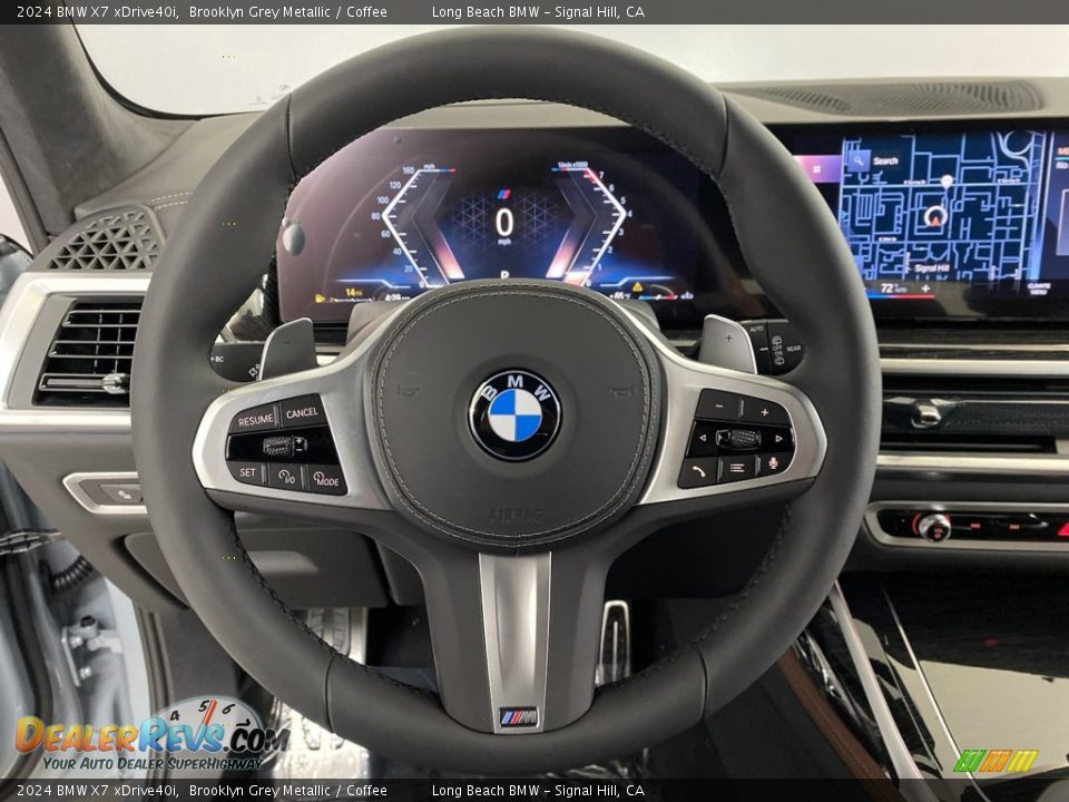 2024 BMW X7 xDrive40i Steering Wheel Photo #14